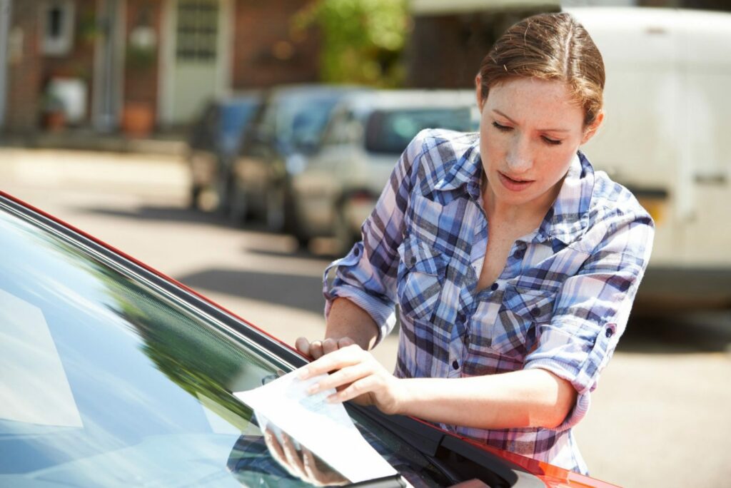 unpaid parking tickets